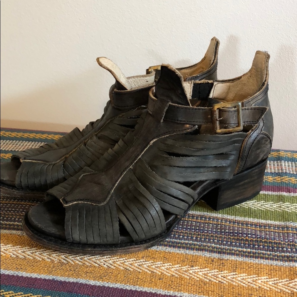 Like new Freebird sandal booties